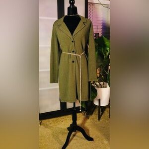 Vintage longline midi cardigan